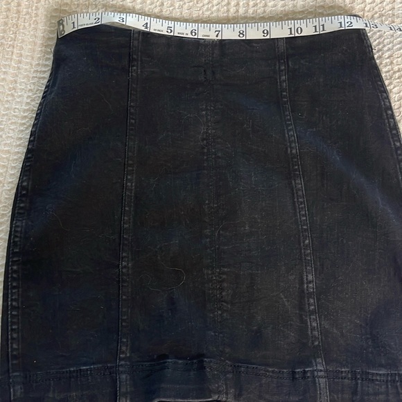 Free People Black Skirt Size 4 - Picture 5 of 7